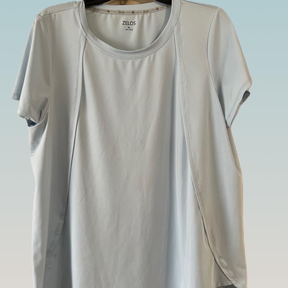 Bundle of two Women Nylon shirts. Size XL